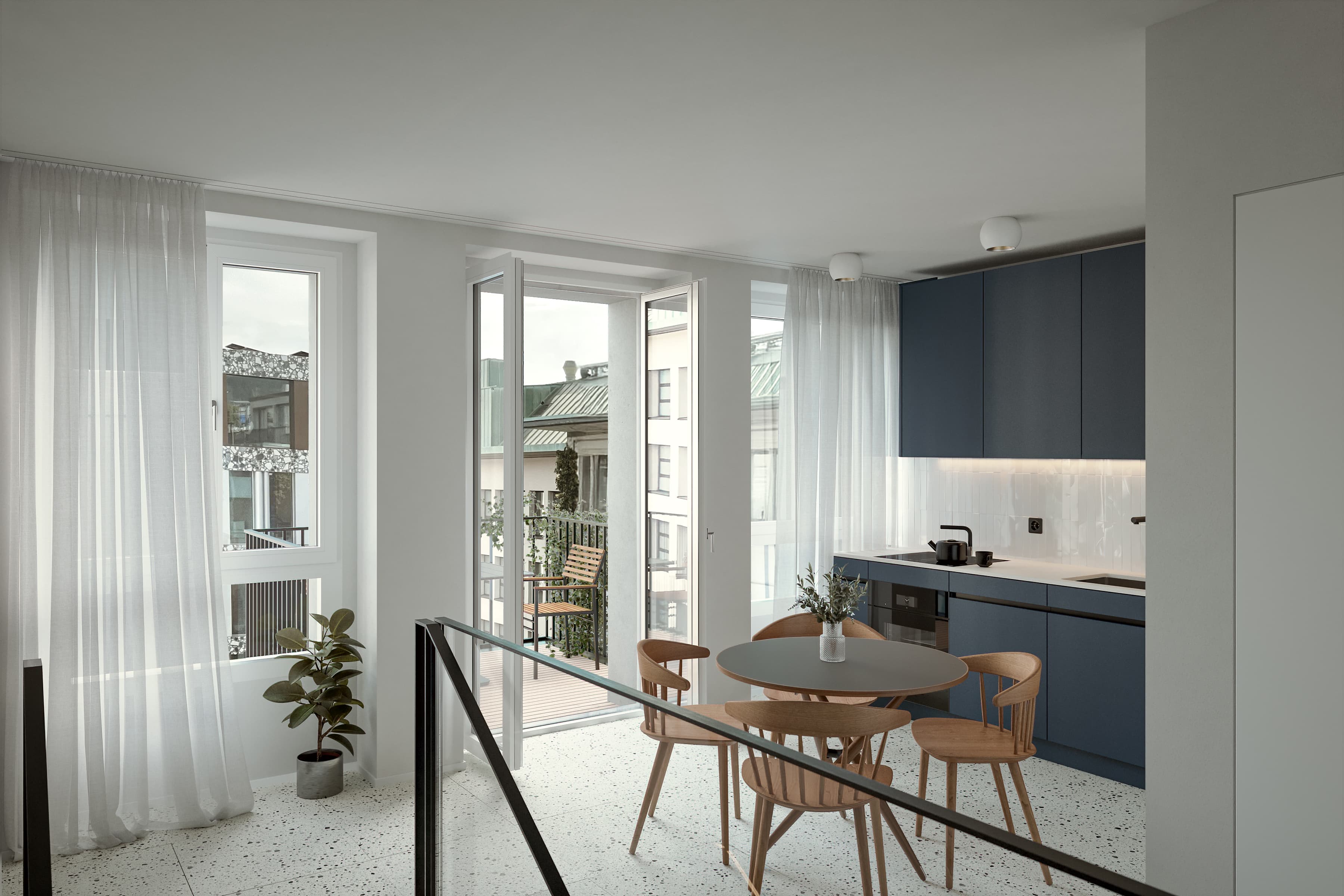 Beethovenstrasse 32 Wohnung Visualisierung